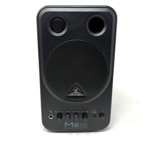 2 Behringer MS16 High-Performance Active 16-Watt Personal Monitor Speaker System - Picture 7 of 9