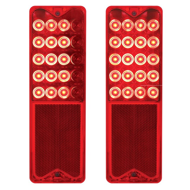 6772 Chevy GMC Truck Fleetside Sequential Led Tail Light C10 C20 C30