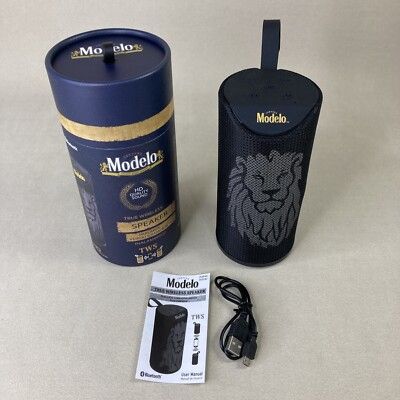 MODELO PORTABLE BLUETOOTH SPEAKER HD QUALITY SOUND TRUE WIRELESS. New.