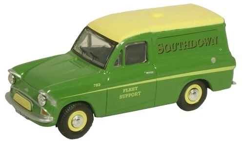 VANS Oxford Diecast 76ANG032 OO Gauge Anglia Van Southdown
