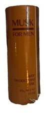 MUSK for Men by Avon Deodorant Talc 3.5 ozNew Vintage-Great Smell