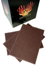 High Teck 6" x 9" RED Scuff Pads  1 Box (20 Ea)