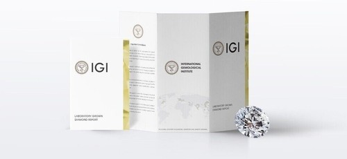 IGI Certified 1Ct Lab Grown Diamond Womens Pretty Chain Bracelet 14K Rose Gold - Picture 10 of 21