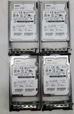 Lot of 4 HUC156060CSS200 HGST 600GB 2.5" SAS HDD