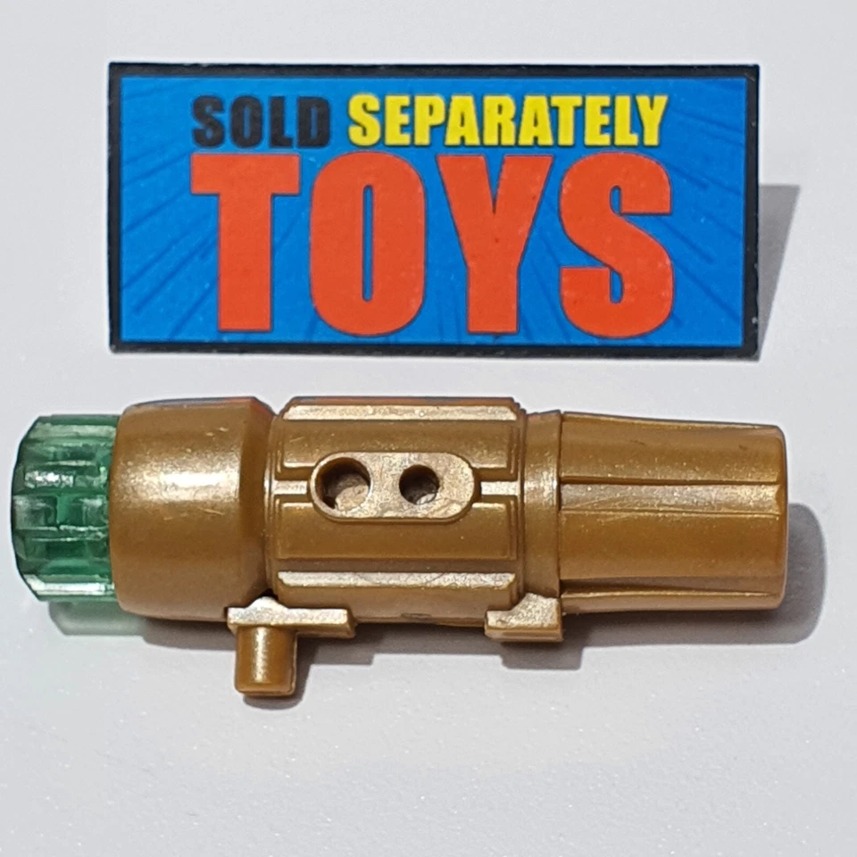 Transformer Machine Wars Sandstorm LEFT THRUSTER KB Toys Exclusive gold part - Image 4 of 4