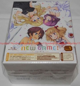 New Game Vol 1 Limited Edition Blu Ray Cd Booklet Card Box Japan F S Zmxz 101 Ebay