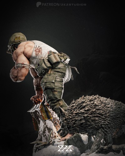 Kit Estatua de Wolverine Impresa en 3D Sin Pintar/Sin Montar - Imagen 6 de 18