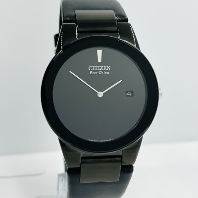 Citizen Men's AU1065-58E Eco-Drive Axiom Black 40mm Stainless