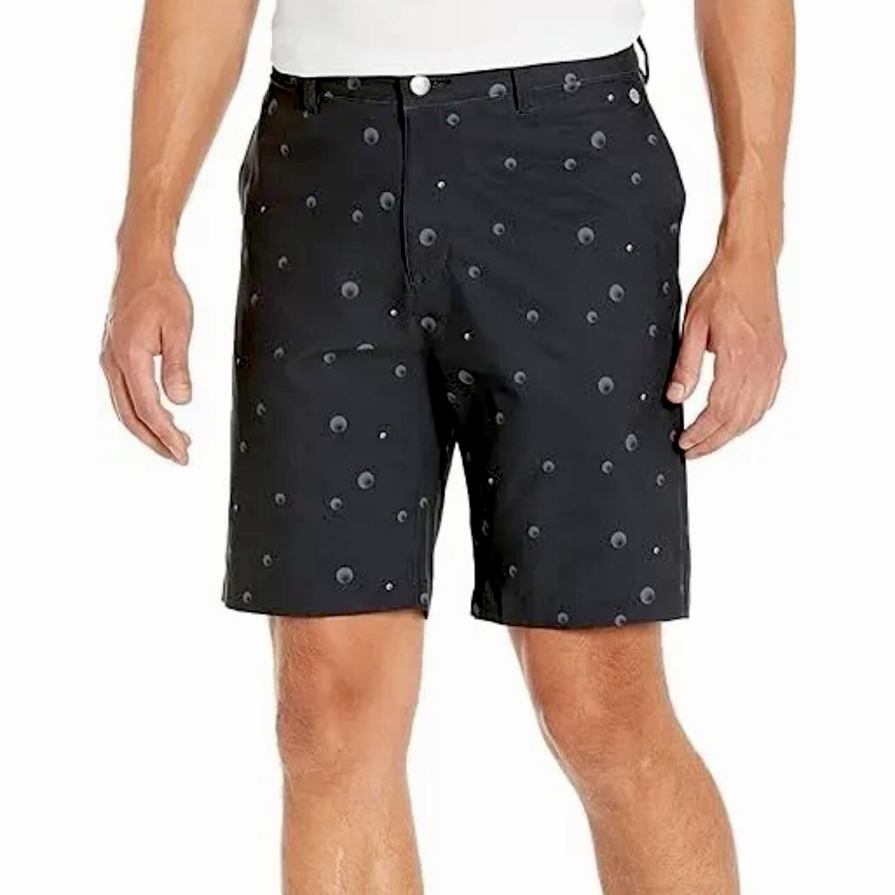 Мужские шорты для гольфа Adidas Ultimate Print 34 размера, черные спортивные #287