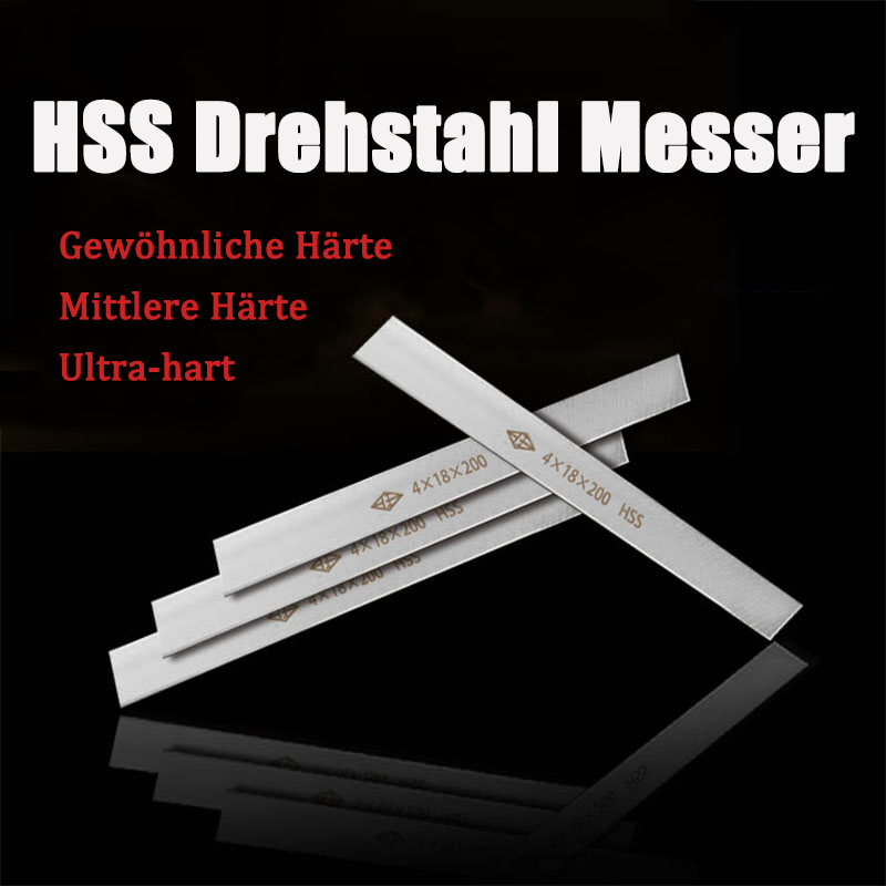 HSS Drehlinge Vierkant 2x2 Bis 80x80 Mm – Drehstahl Für CNC, HRC 60-62