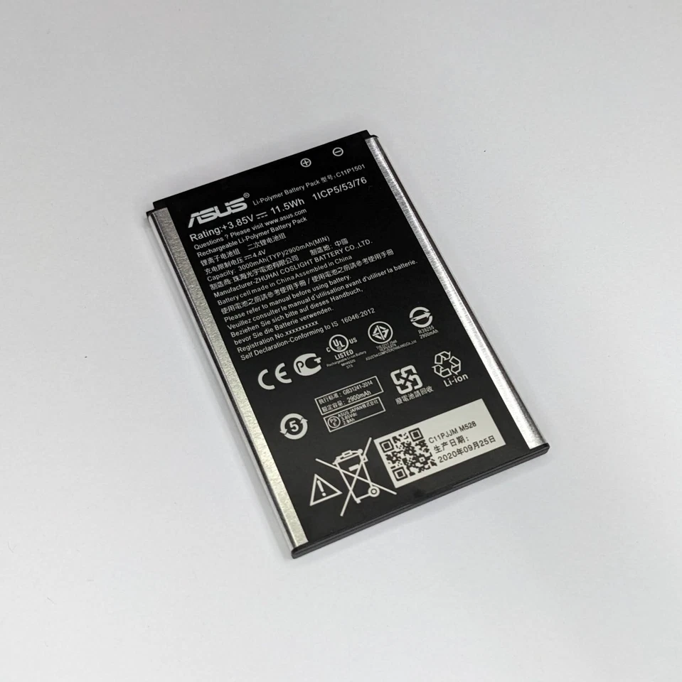 GENUINE ASUS ZENFONE 2 LASER 5.5 Battery C11P1501 3000mAh - Local Seller - Image 2 of 4
