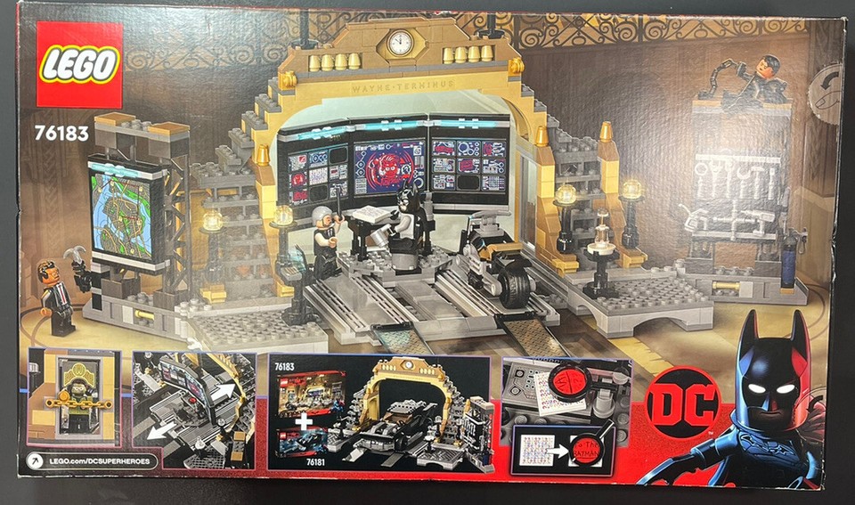 LEGO The Batman Set 76183 [ Batcave The Riddler Face-off ] NEW | eBay
