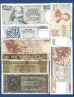 Greece mixed date circulated paper money lot 8 banknotes L 141