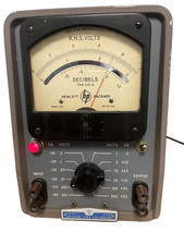 Vintage 1950's Hewlett Packard Vacuum Tool Volt Meter 400H