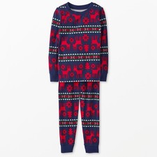 Hanna Andersson Holiday HannaSoft  Pajama Set size 12 new unisex