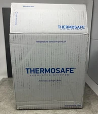 Thermosafe Insulated Shipper Styrofoam Cooler 12.5x11.25x9.5 w/free Polar Packs
