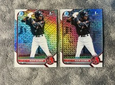 Alvin Guzman 2022 Bowman Chrome 1st Mojo Prospect Refractor (2)