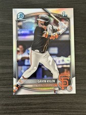 Gavin Kilen Bowman Draft 2025 1st Bowman Refractor BDC-40 SF Giants