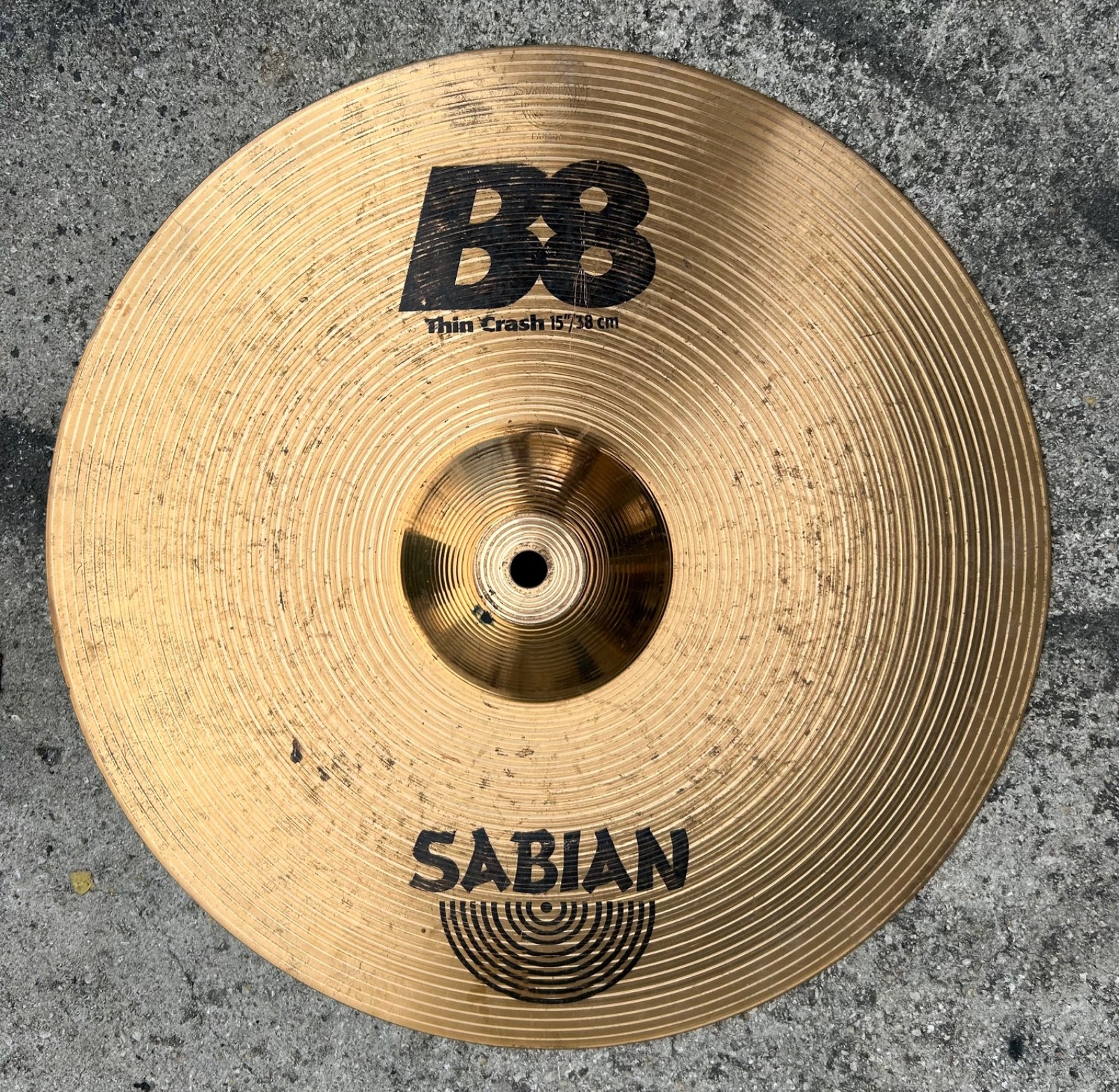 Sabian B8 16" Thin Crash Cymbal ~Nice