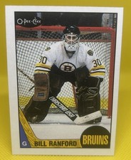 1987-88 OPC BILL RANFORD RC Rookie Card #13. rookie card picture
