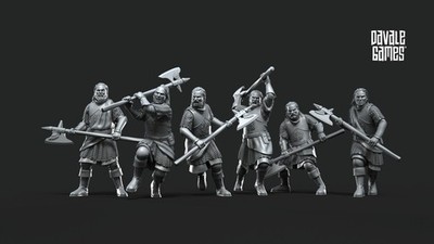 White Swan Mountaineers - Davale Games/Fantasy/Mittelerde/Tabletop Miniatur