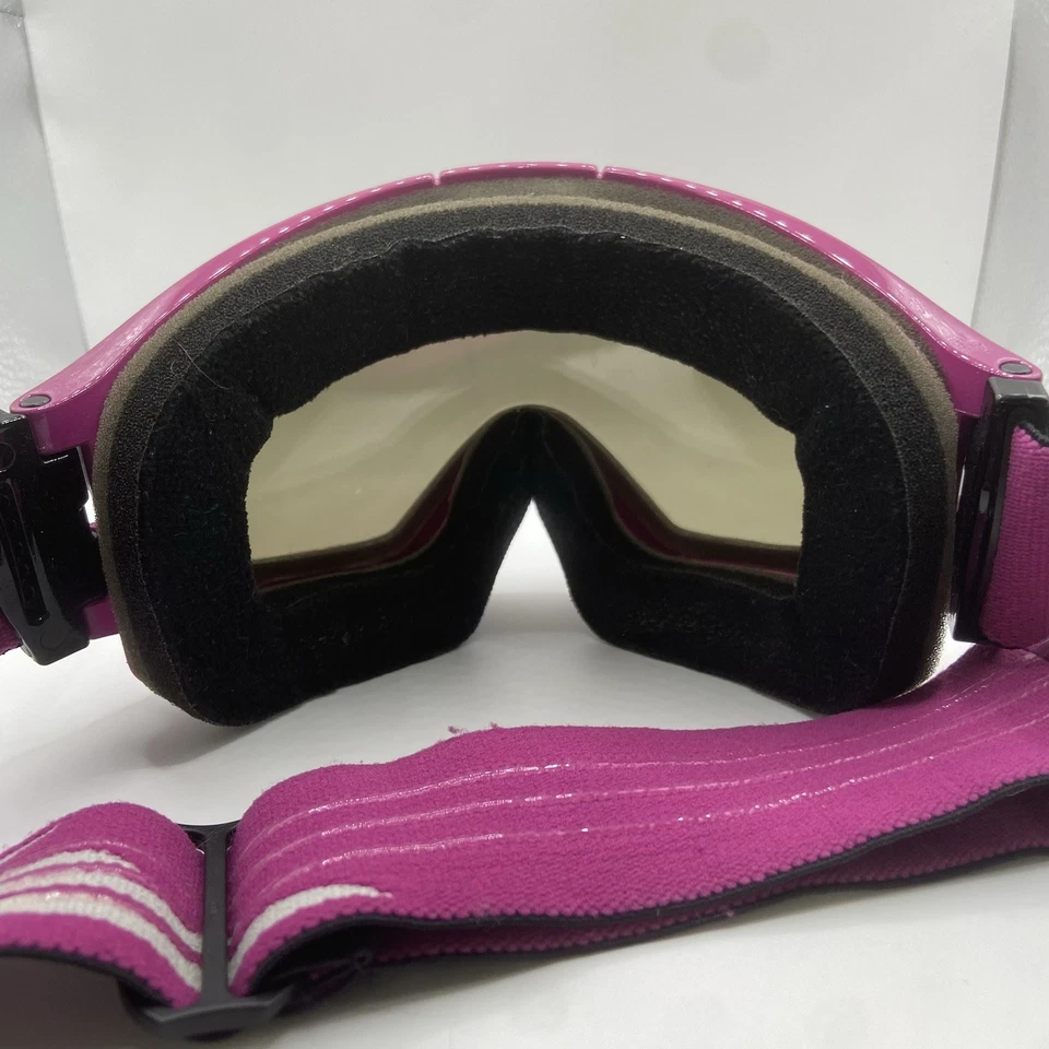 ARNETTE SERIES 3 SNOW GOGGLES BLAZE PINK PIN STRIPE FRAME MERCURY CHROME LENS - Image 3 of 4