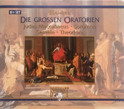 Handel Die Grossen Oratorien Great Oratorios 8 CD Brilliant Classics