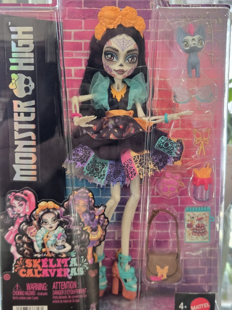 Mattel Skelita Calaveras Monster High Dolls & Doll Playsets for