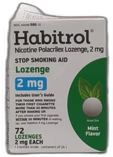 *2026-1-30* Habitrol Nicotine Lozenges - 2 Mg, Mint Flavor, 72 Count - Nicotine