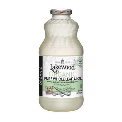 Organic Whole Leaf Aloe Lemon 32 Oz