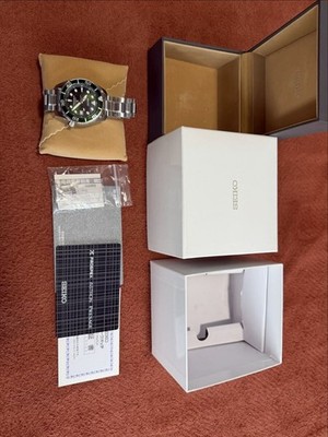 Seiko Prospex SBDC081 Sumo Green Dial Taucheruhr Top Zustand Gebraucht