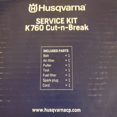 #ad Husqvarna K760 Cutoff Saw Service Kit Spark Plug Filters amp; More $75.00