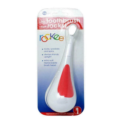 6x Violight Rockee Toothbrush (Red, Soft) - VRT201 - The Toothbrush That Rocks!