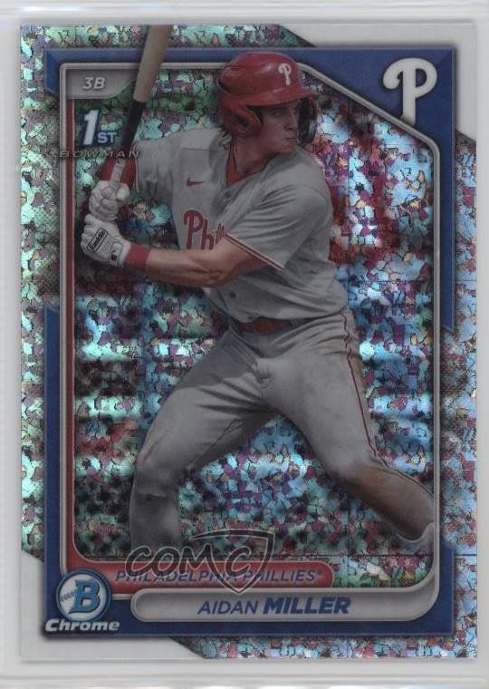 2024 Bowman Chrome Prospects Mini-Diamond Refractor Aidan Miller #BCP-27 07r3