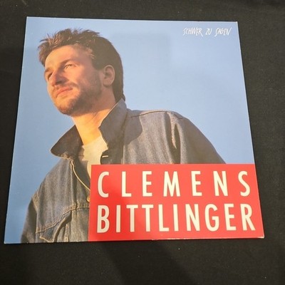Clemens Bittlinger - Schwer Zu Sagen LP (VG/VG)