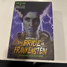 NECA TMNT X Universal Monsters April O'Neal The Bride of Frankenstein NIB TY001
