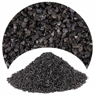 TD STONES Schwarzer Kies Sand für Aquarien 2-3 mm 24 kg
