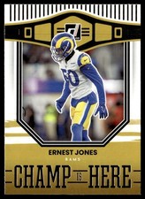 2022 Donruss Champ is Here Ernest Jones Los Angeles Rams #CIH-15