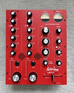 Mastersounds Two Valve MK2 Analog DJ Rotary Mixer Red
