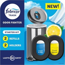 Febreze Trash Odor Fighter Trash Can Air Freshener Stick-on Deodorizer Febreze Trash Odor Fighter Trash Can Air Freshener Stick-on Deodorizer