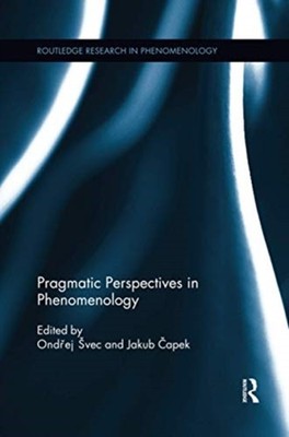 Pragmatic Perspectives in Phenomenology by Ondrej Svec PAPERBACK 9780367595005
