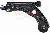 Metzger Lenker, RadaufhäNgung Links, Vorderachse U.A. FüR CitroËN, Peugeot