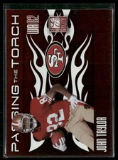 2010 Donruss Elite #9 John Taylor / Michael Crabtree Passing the Torch #025/999