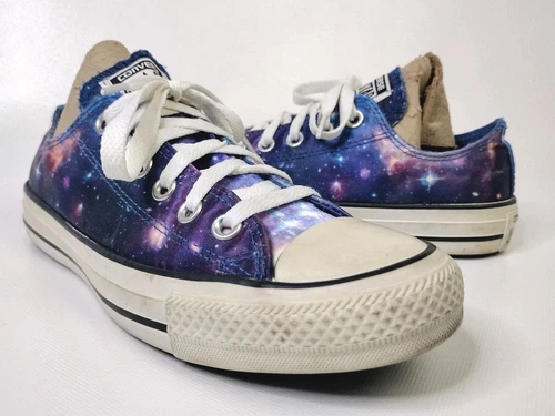 Scarpe Converse Chuck Taylor All Star basse raso Galaxy donna taglia 7 uomo 5