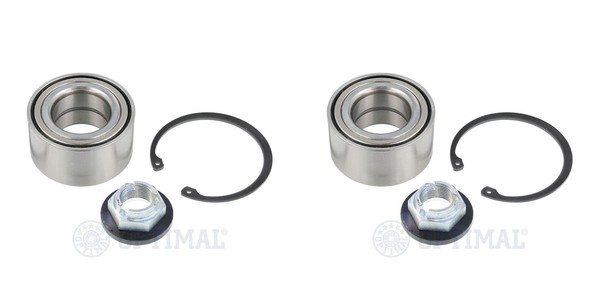 Optimal 2X Radnabe Radlagersatz Vorne FüR Ford Transit Connect Tourneo P65-image