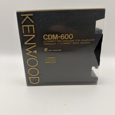 Genuine Kenwood CDM-600 Compact Disc Magazine Holds 6 Disc - Used