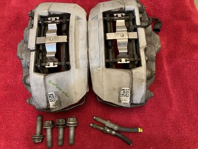 2013-17 Audi Q5 Front Left and Front Right Brake Caliper Calipers Set Brembo OEM