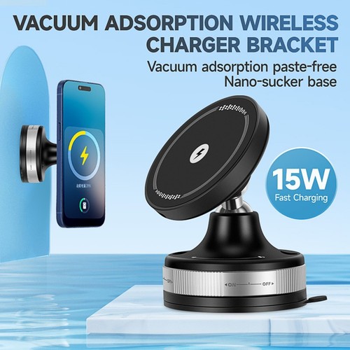 Support Téléphone Magnétique Charge Rapide pour Voiture avec Angle de Vision - Photo 5 sur 6