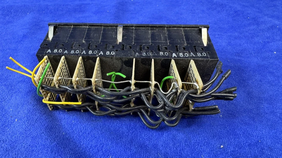 Bank of eight Crouzet 84211, LED display modules. Vintage item - Image 3 of 3