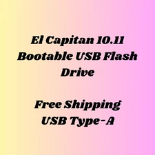 10.11 El Capitan Bootable USB 3.0 Flash Drive OS Installer Restore Recovery